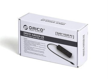 ORICO H4013 U3便攜式USB3.0高速集線器 簡約設計，高效擴展